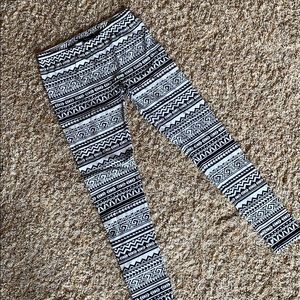 Forever 21 Aztec Leggings